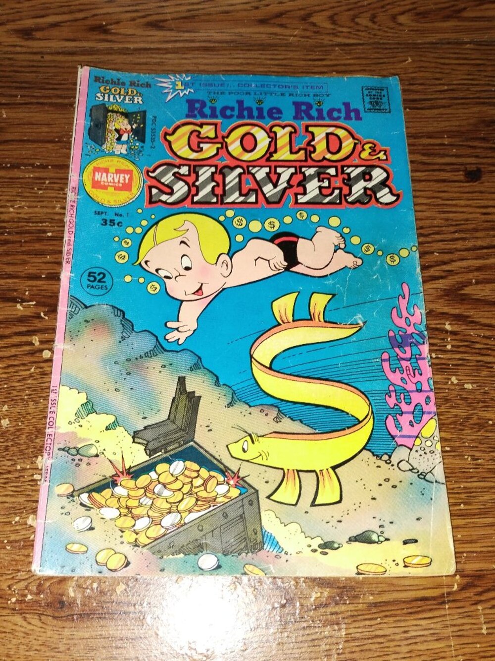 Richie Rich Gold & Silver #1 (Harvey Comics, 1975)